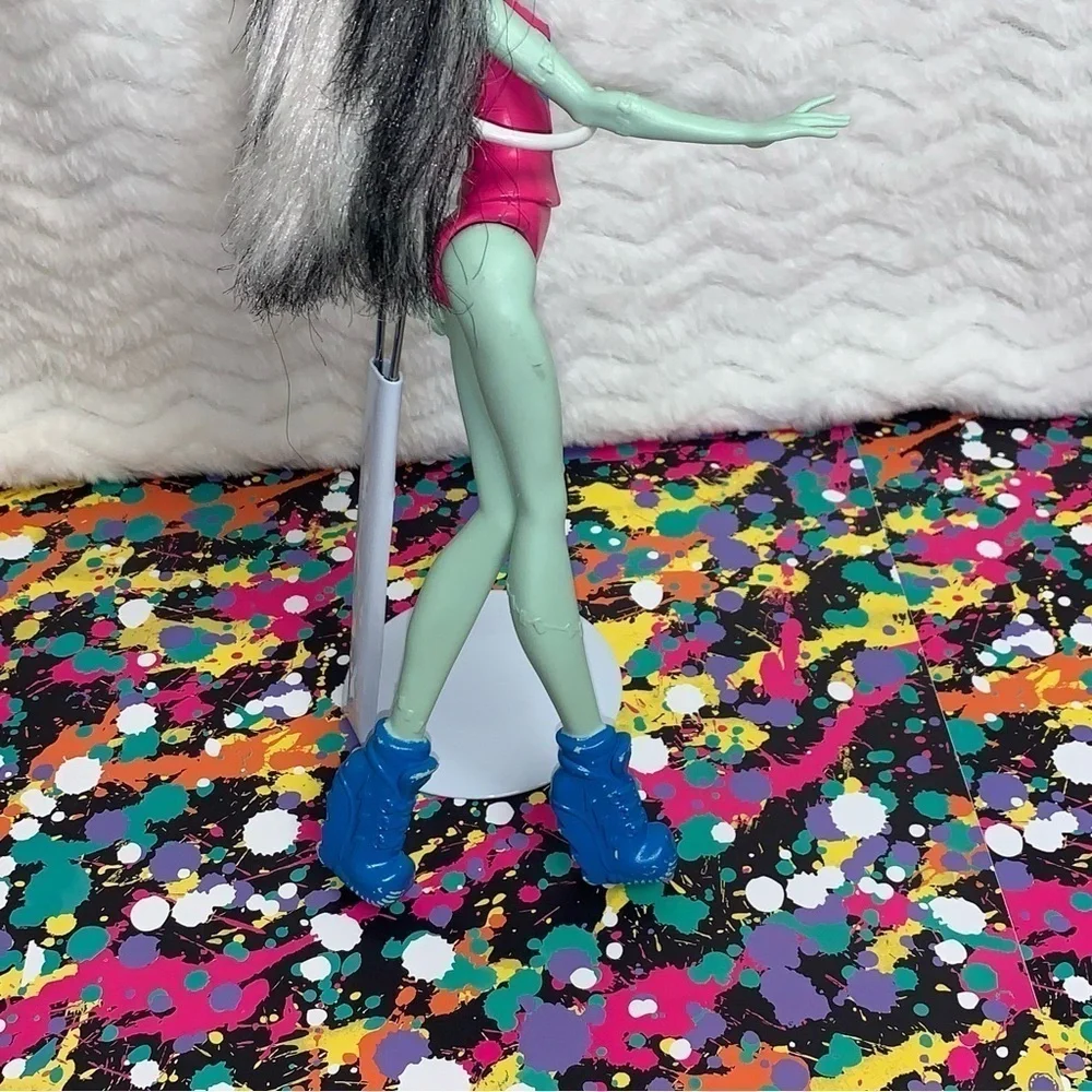 Monster High Frankie Stein Doll 2015 Ghoul Spirit DNV66 Cheerleader Doll